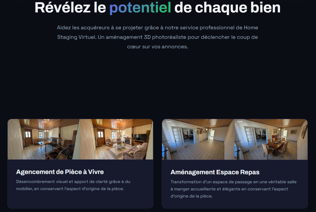 Visuels pour annonces immobilières